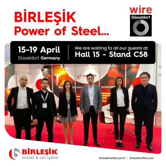 We took our place at Tube and Wire Düsseldorf